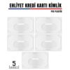 Engithalat 5 li Paket Ehliyet ve Kimlk Kart Koruyucu - Görsel 2