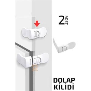 Engithalat Çocuklara Dolap Güvenlik Kilidi 2 ADET