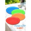 Engithalat Tabak Seti Kamp Piknik Tabağı 4 ADET - Görsel 2