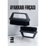 Engithalat Sert Kıllı Ayakkabı Fırçası - Leke Çıkarıcı Elbise Fırçası 2 ADET