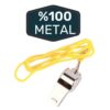 METAL İPLİ İKAZ DÜDÜĞÜ 24 ADET - Görsel 4