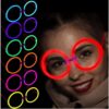 Glow Stick Yuvarlak Gözlük 12 Adet - Görsel 2