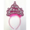 Happy Birthday Yazılı Neon Renk Taç 12 Adet - Görsel 5