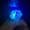 Kristal Tasarımlı Led Işıklı Mavi Yüzük - Görsel 3