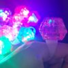 Kristal Tasarımlı Led Işıklı Mor Yüzük - Görsel 3