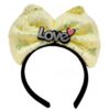 Led Işıklı Love Yazılı Fiyonk Taç - Görsel 2