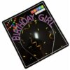 Mor Renk Kristal Taşlı Parlak Birthday Girl Yazılı Taç - Görsel 4