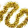 Kalın Simli Parti Süsü 2 Metre Altın - Görsel 3