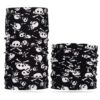 Siyah Beyaz İskelet Baskılı Buff Bandana - Görsel 2