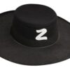 Zorro Şapka Maske Set Yetişkin - Görsel 4